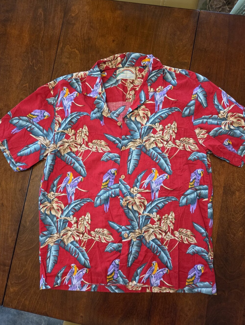Vintage 1993 Paradise Found Hawaiian Shirt - Magnum P.I/ Tom Selleck